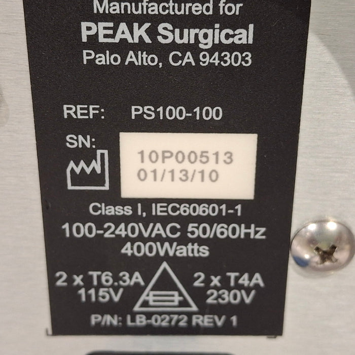PEAK Surgical Pulsar Generator