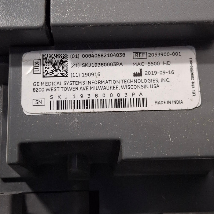 GE Healthcare MAC 5500 HD ECG without CAM Module