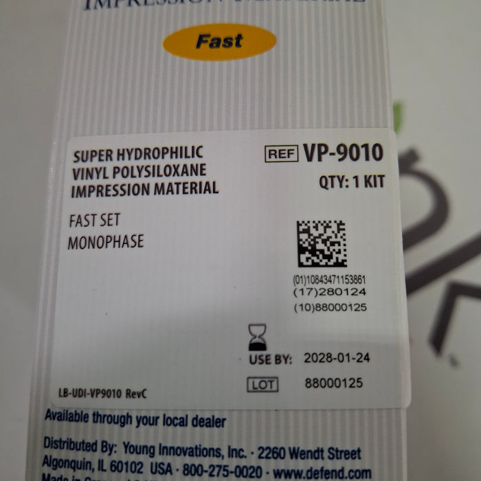 Mydent VP-9010 Vinyl Polysiloxane Impression Material