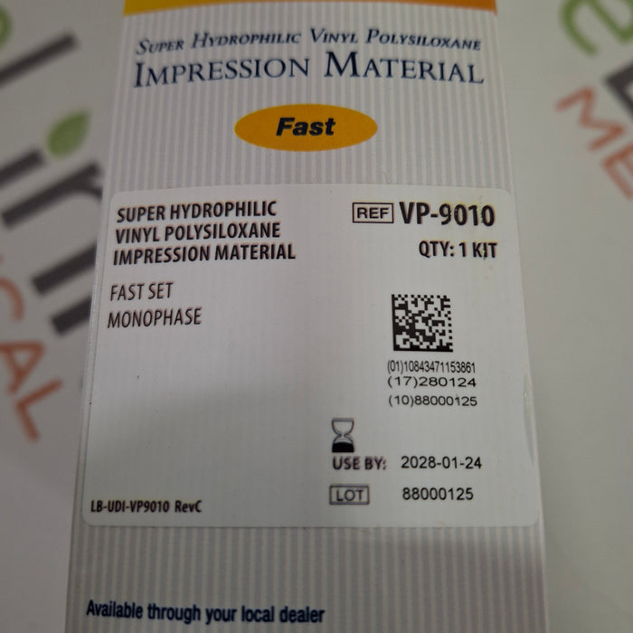 Mydent VP-9010 Vinyl Polysiloxane Impression Material