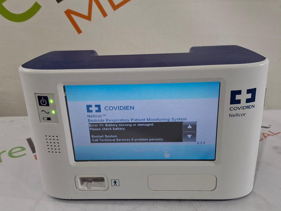 Covidien PM1000N Nellcor Bedside SPO2 Monitor