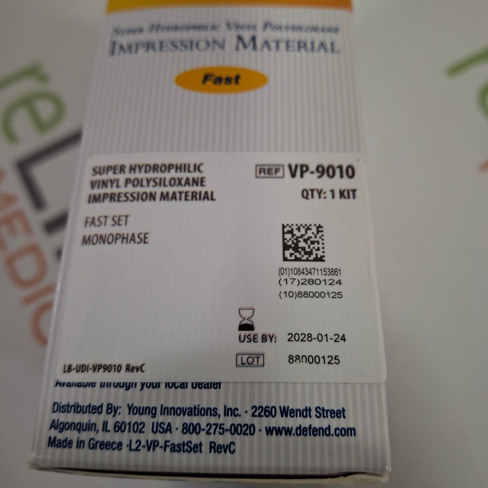 Mydent VP-9010 Vinyl Polysiloxane Impression Material