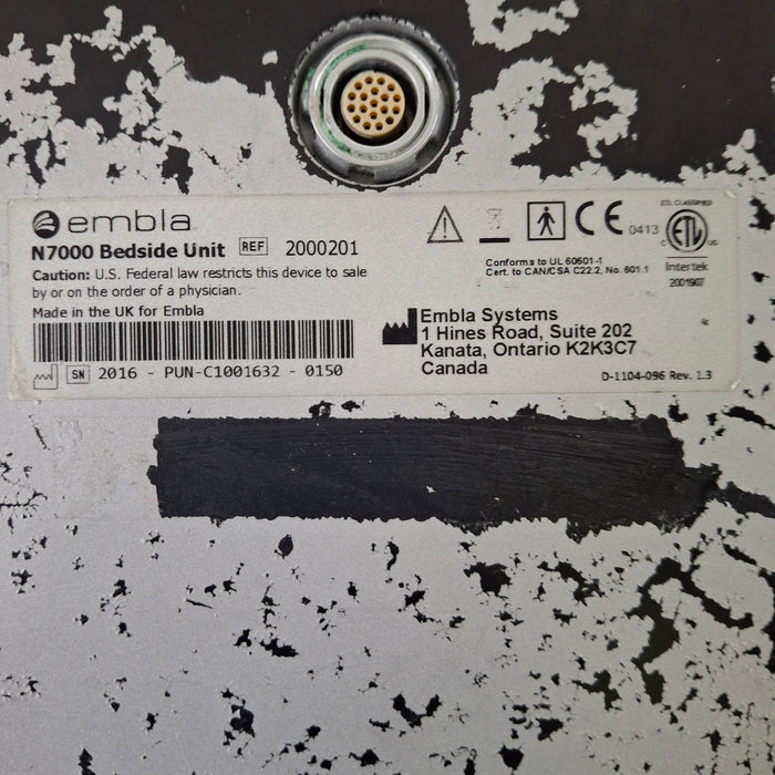 Embla N7000 Bedside Unit