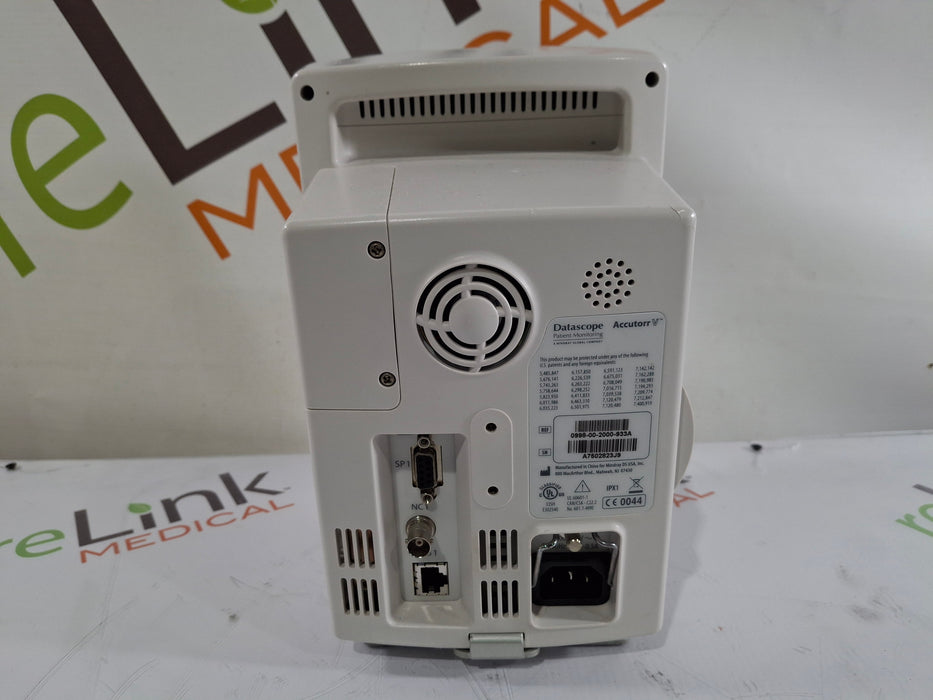 Mindray Datascope Accutorr V Vital Signs Monitor