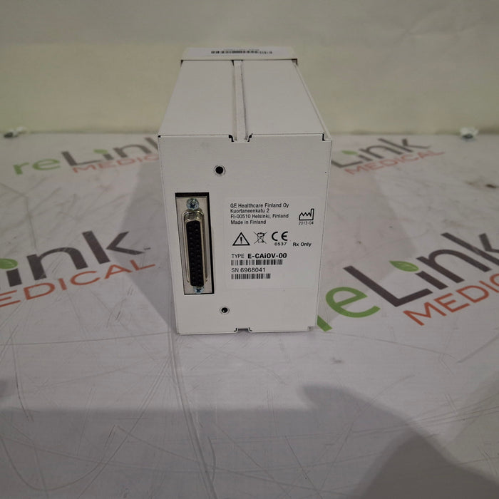 GE Healthcare E-CAiOV Gas Module