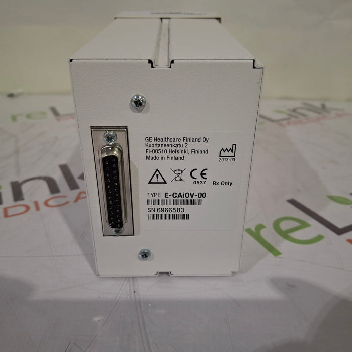 GE Healthcare E-CAiOV Gas Module