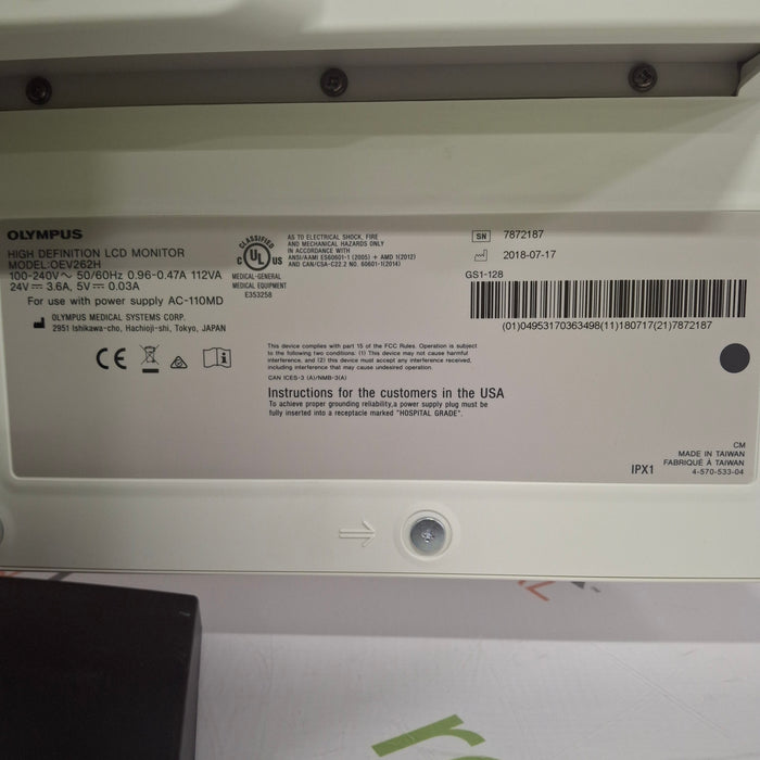 Olympus OEV262H 26" HD LCD Endoscopy Monitor
