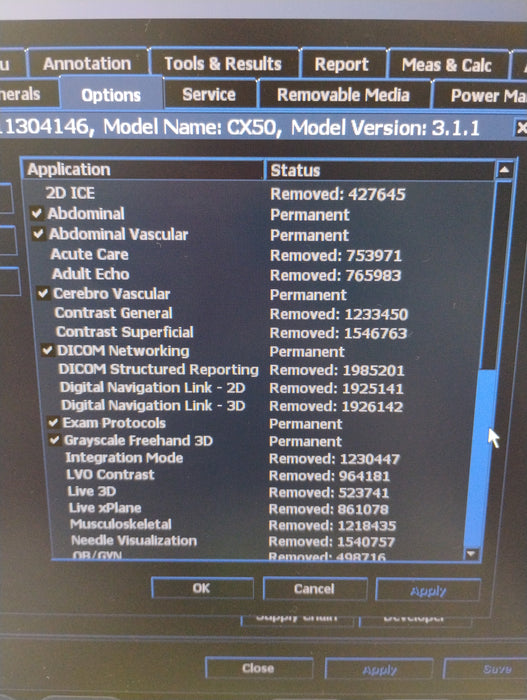 Philips CX50 Ultrasound