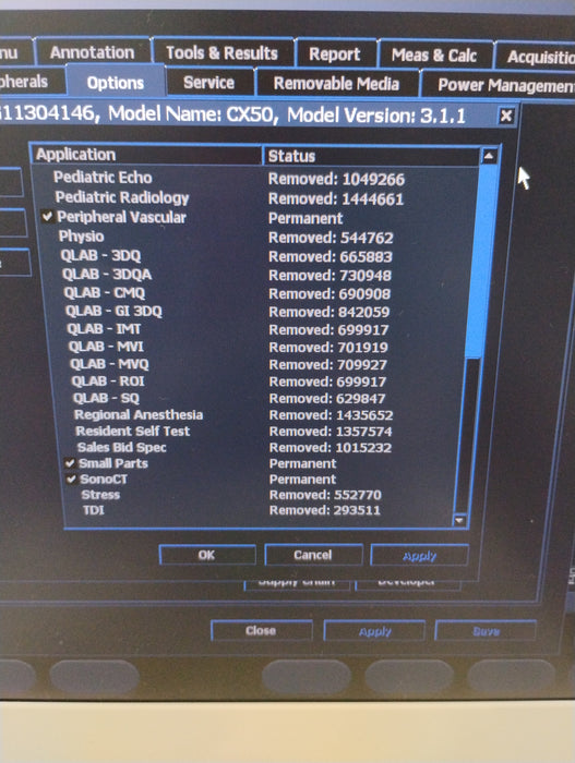 Philips CX50 Ultrasound