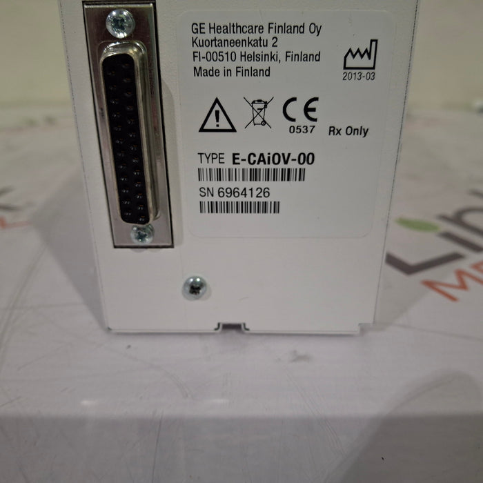 GE Healthcare E-CAiOV Gas Module