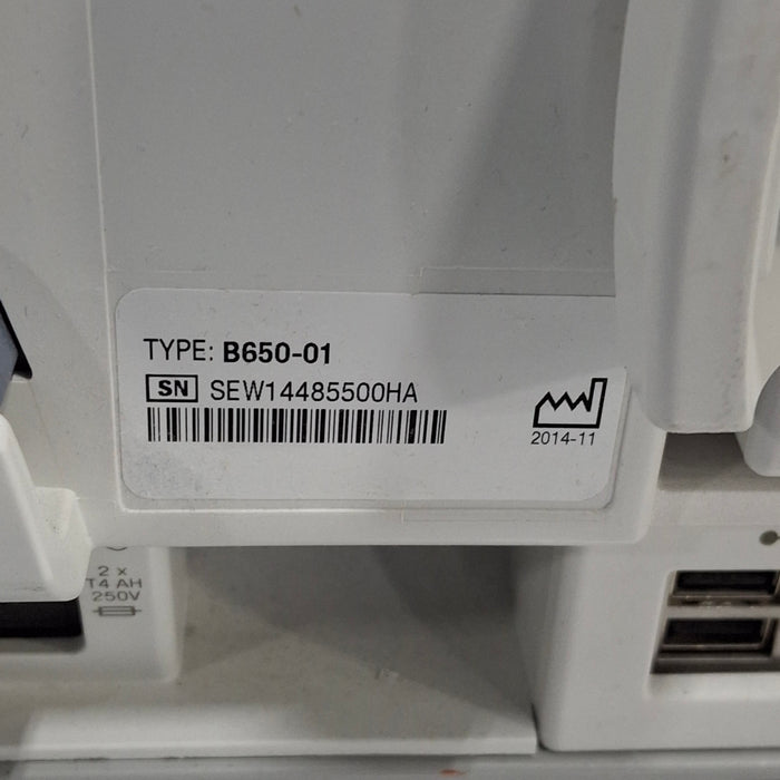 GE Healthcare Carescape B650 Post Anesthesia Care Patient Monitor