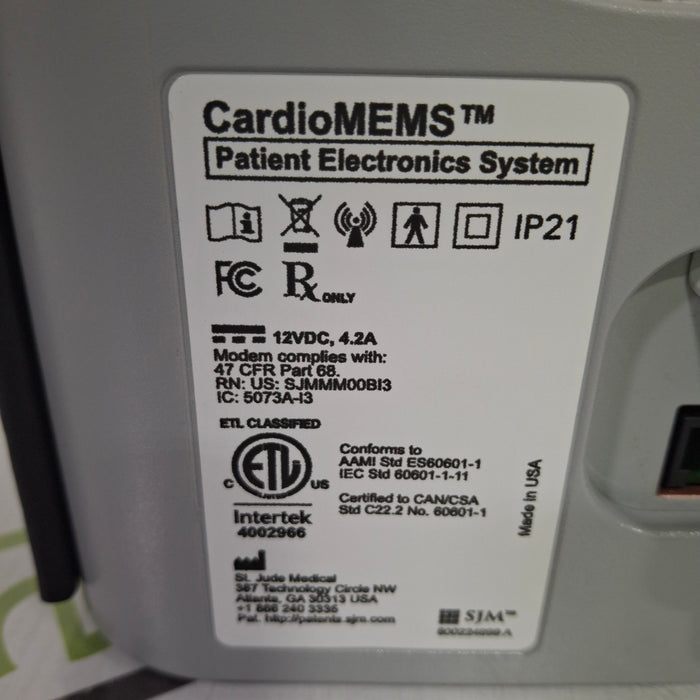 St. Jude Medical, Inc. CardioMEMS CM1100 Patient Electronics System