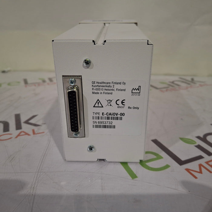 GE Healthcare E-CAiOV Gas Module