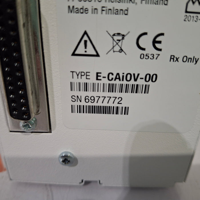 GE Healthcare E-CAiOV Gas Module