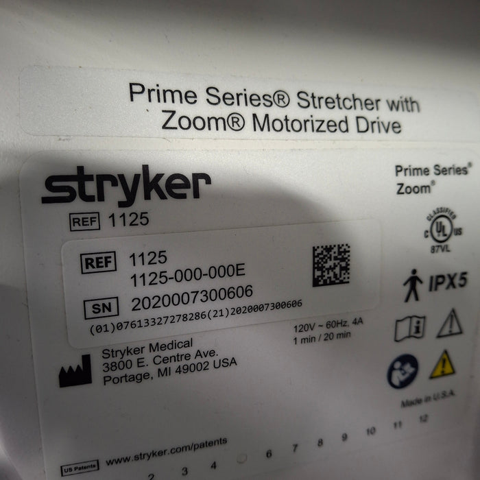 Stryker 1125 ZOOM Prime Series Stretcher