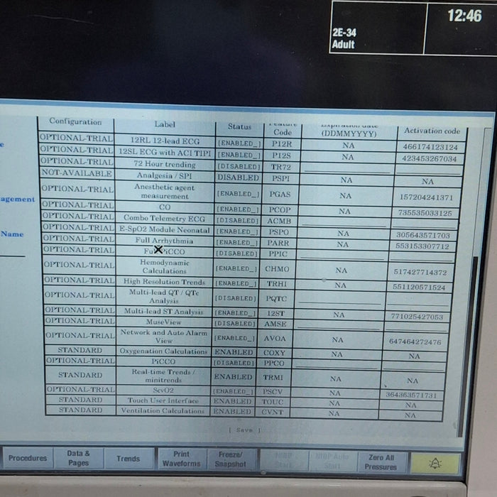 GE Healthcare Carescape B650 Critical Care Patient Monitor