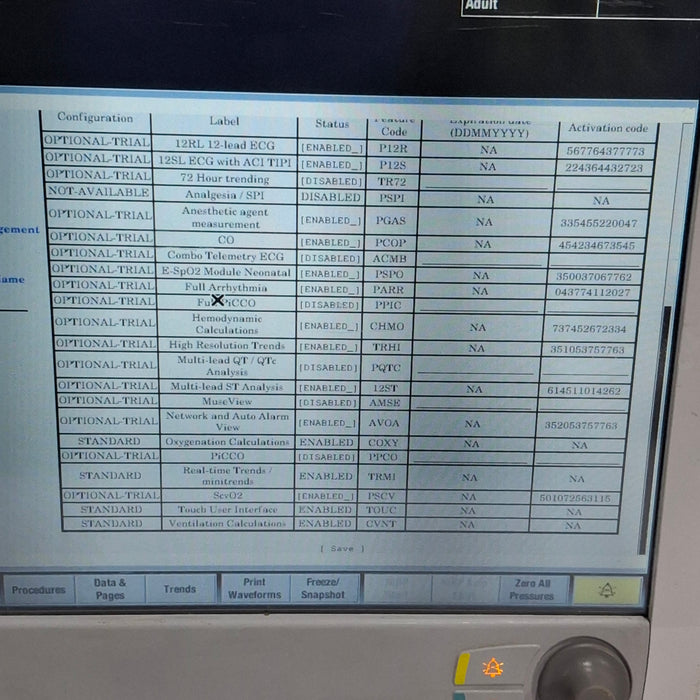 GE Healthcare Carescape B650 Critical Care Patient Monitor
