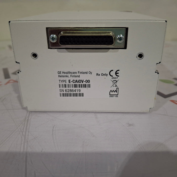 GE Healthcare E-CAiOV Gas Module