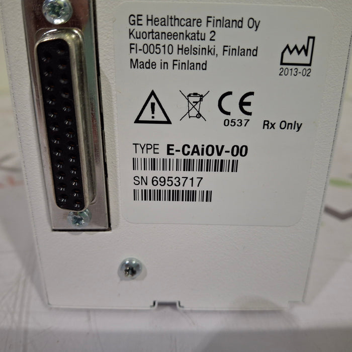 GE Healthcare E-CAiOV Gas Module