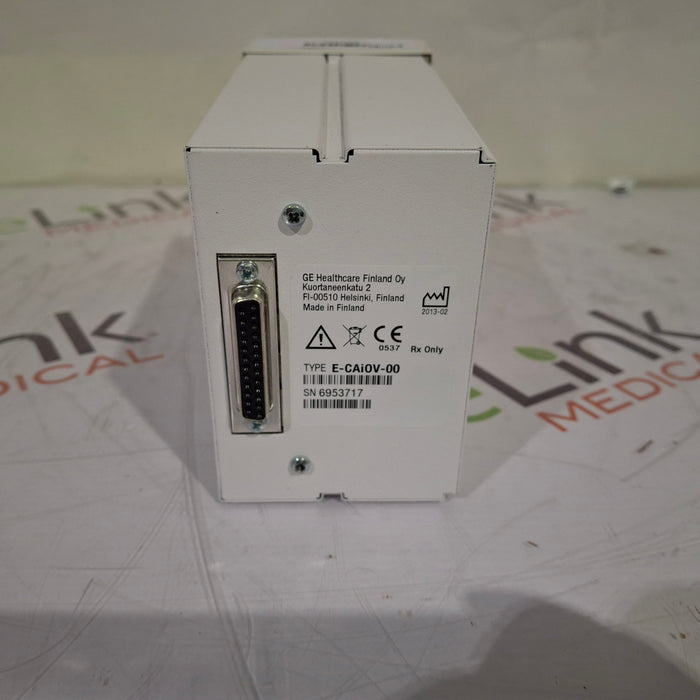 GE Healthcare E-CAiOV Gas Module