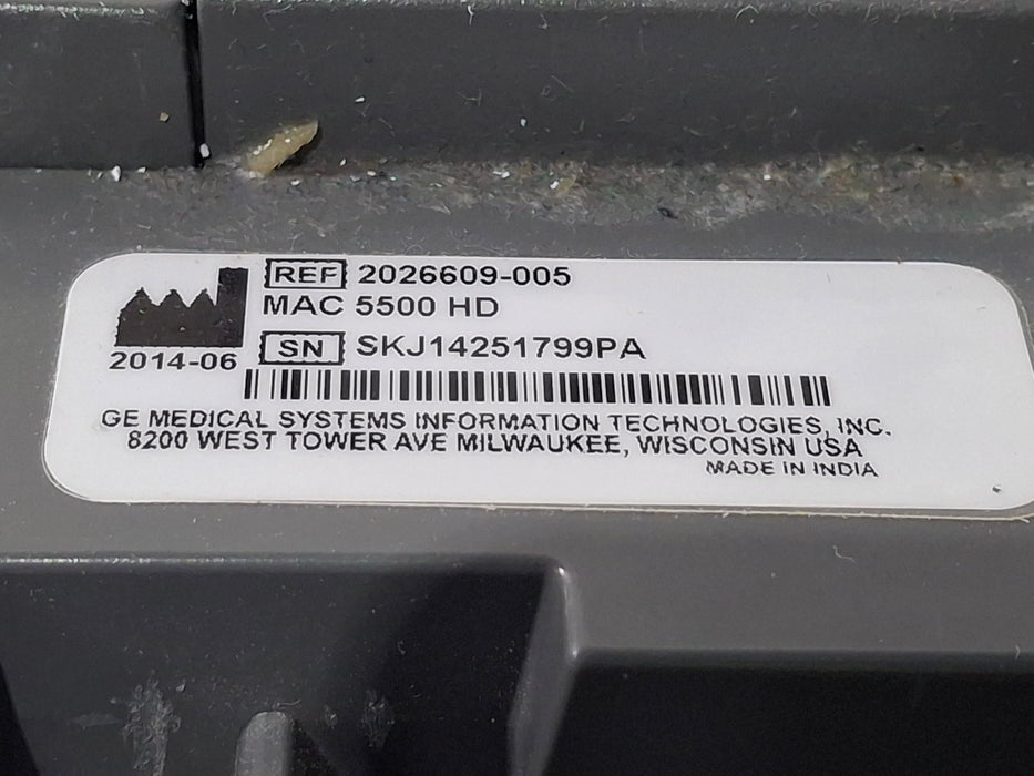 GE Healthcare MAC 5500 HD ECG without CAM Module
