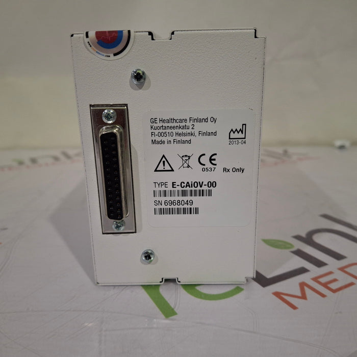 GE Healthcare E-CAiOV Gas Module