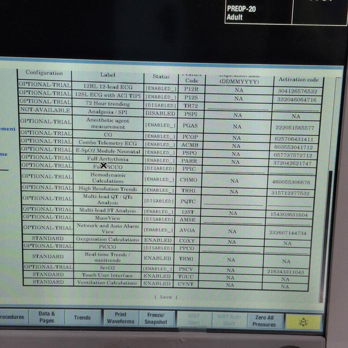 GE Healthcare Carescape B650 Anesthesia Care Patient Monitor