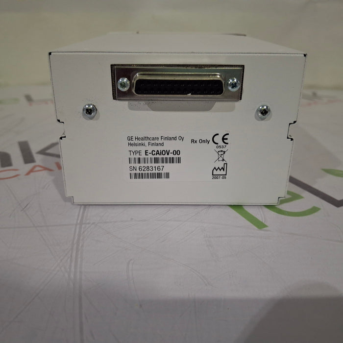GE Healthcare E-CAiOV Gas Module