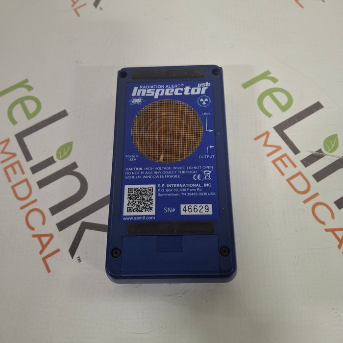 S.E. International, Inc. Radiation Alert Inspector USB Radiation Survey Meter