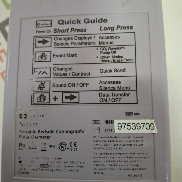 Nellcor N-85 Pulse Oximeter