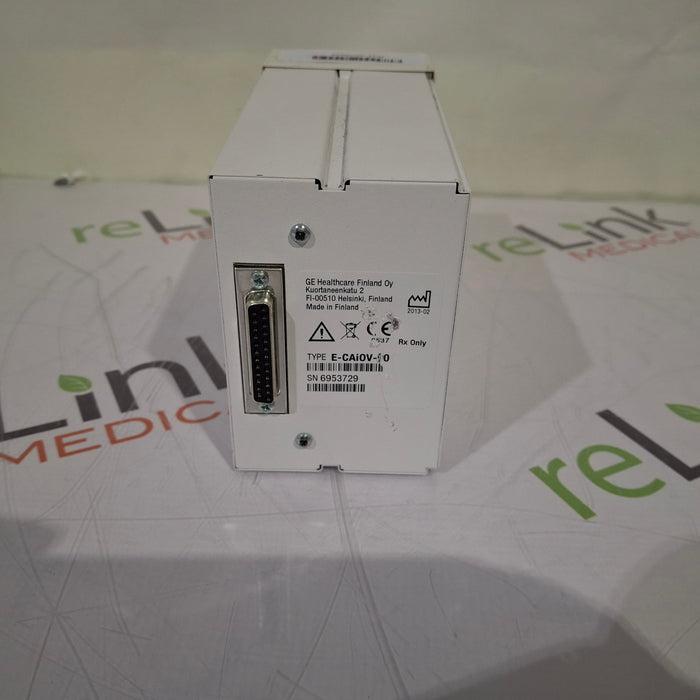 GE Healthcare E-CAiOV Gas Module
