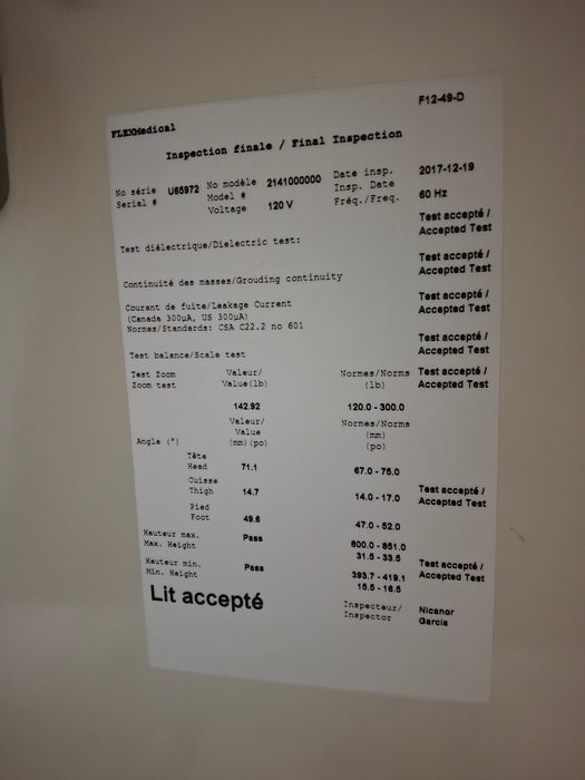 Stryker InTouch 2141 Critical Care Hospital Bed