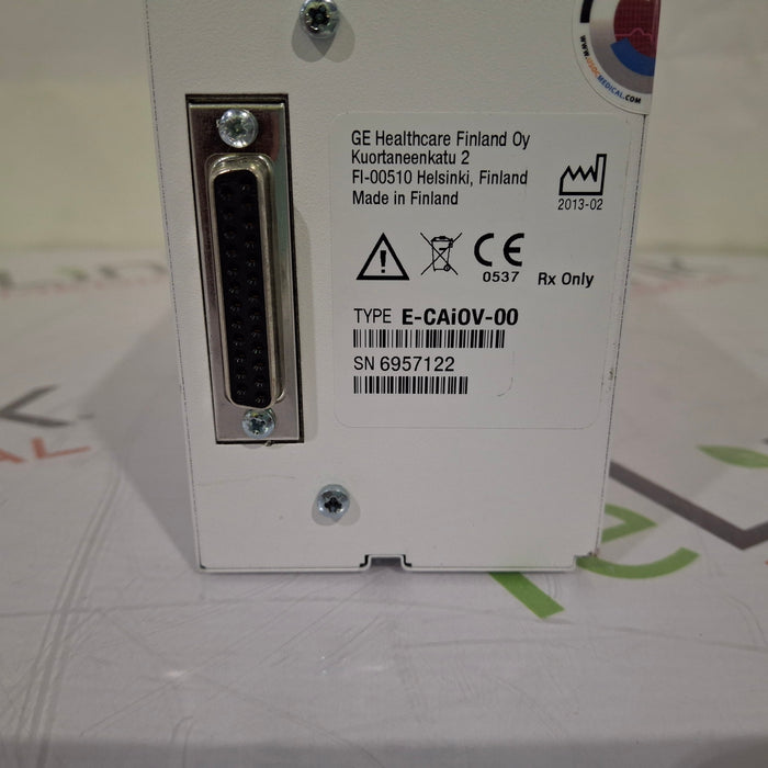 GE Healthcare E-CAiOV Gas Module