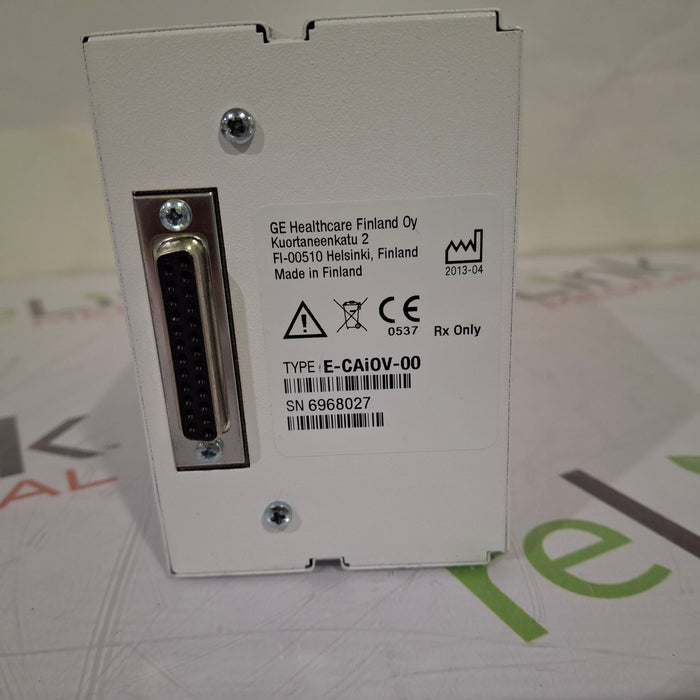 GE Healthcare E-CAiOV Gas Module