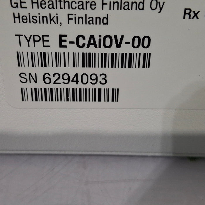 GE Healthcare E-CAiOV Gas Module