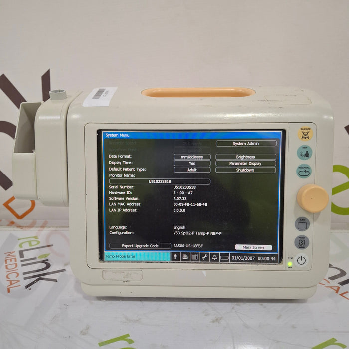 Philips Suresigns VS3 Vital Signs Monitor