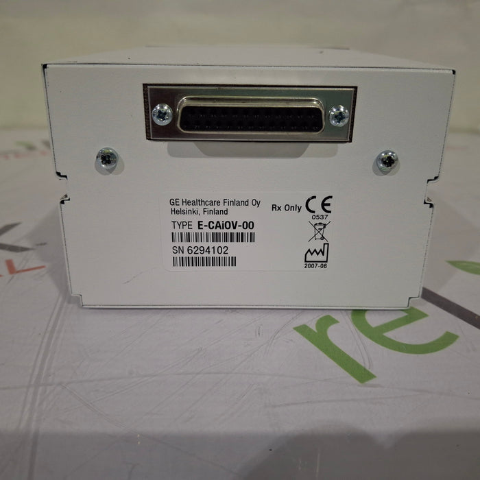 GE Healthcare E-CAiOV Gas Module