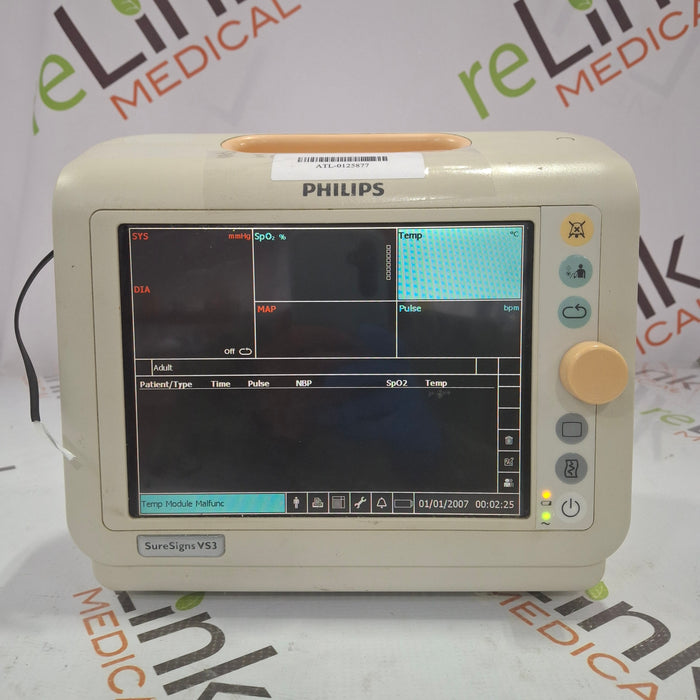 Philips Suresigns VS3 Vital Signs Monitor