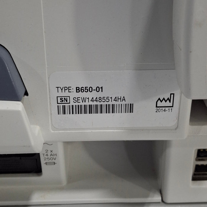 GE Healthcare Carescape B650 Post Anesthesia Care Patient Monitor