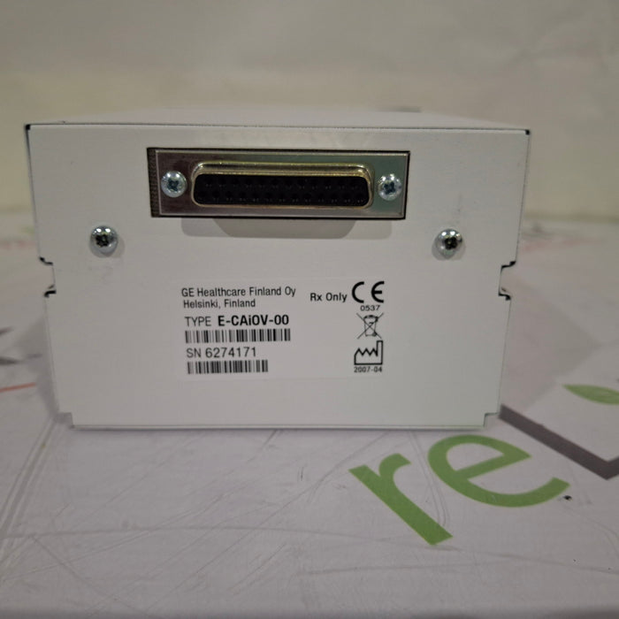 GE Healthcare E-CAiOV Gas Module