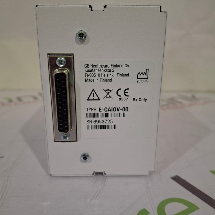 GE Healthcare E-CAiOV Gas Module