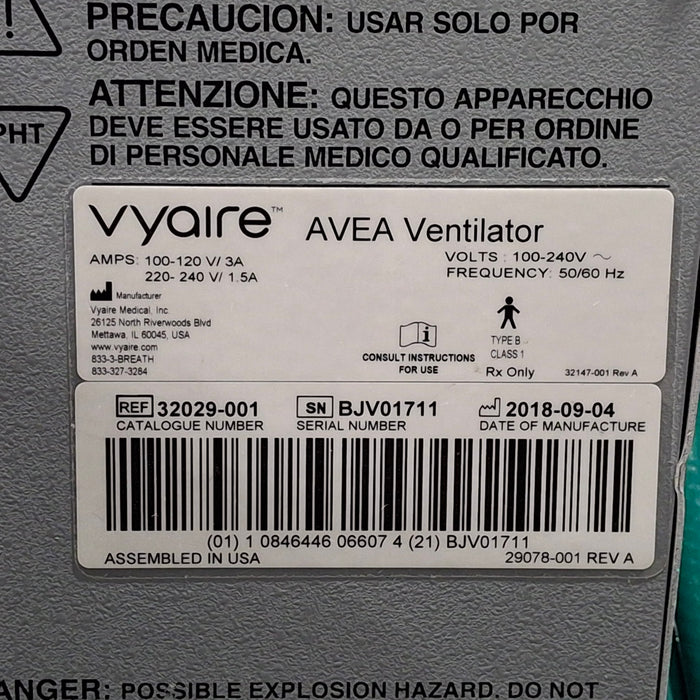 CareFusion Avea Ventilator