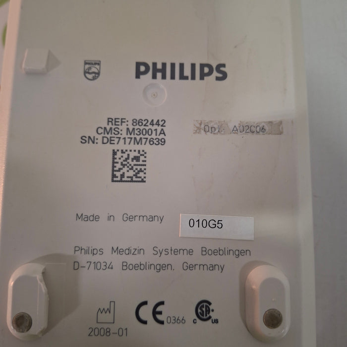 Philips M3001A-A02C06 OxiMax SpO2, NIBP, ECG, Temp, IBP MMS Module