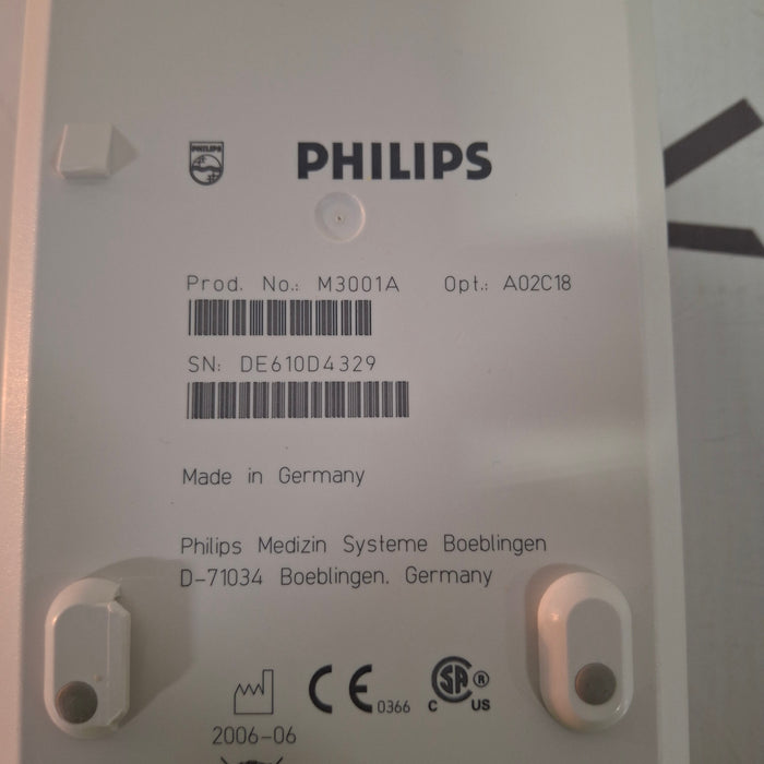 Philips M3001A-A02C18 OxiMax SpO2, NIBP, 12 lead ECG, Temp, IBP MMS Module