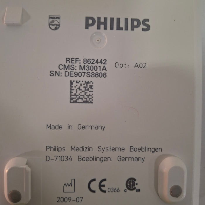 Philips M3001A-A02 OxiMax SpO2, NIBP, ECG MMS Module
