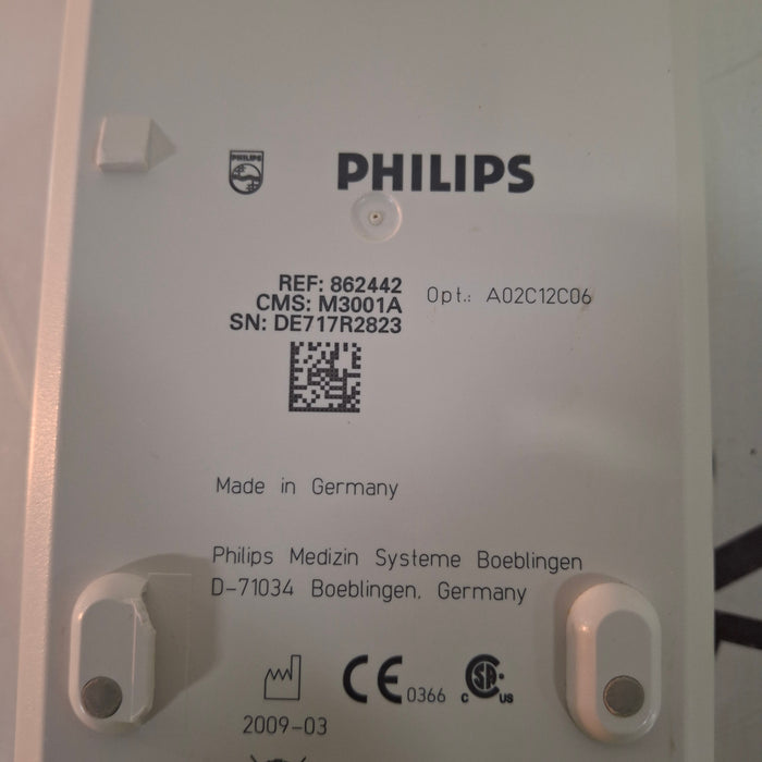 Philips M3001A-A02C12C06 Oximax SpO2, NIBP, 12 lead ECG MMS Module