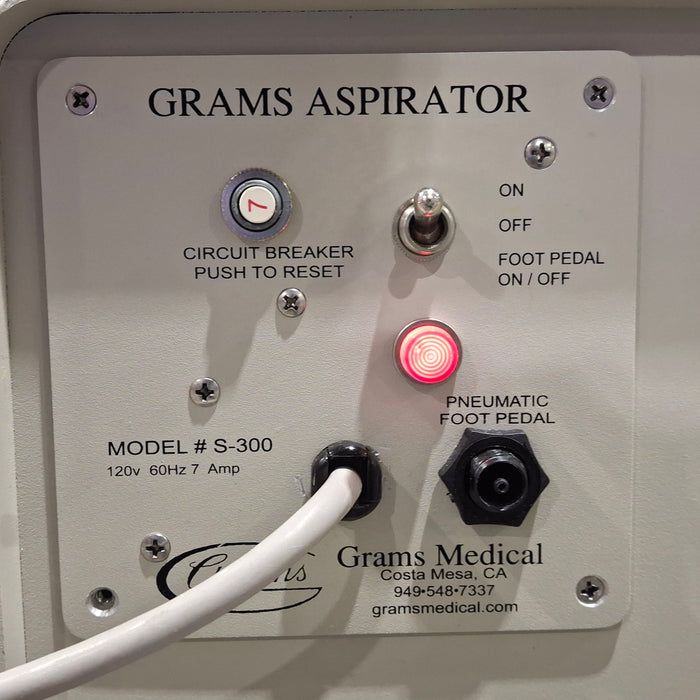 Grams Medical Grams Medical S-300 Grams Aspirator Respiratory reLink Medical