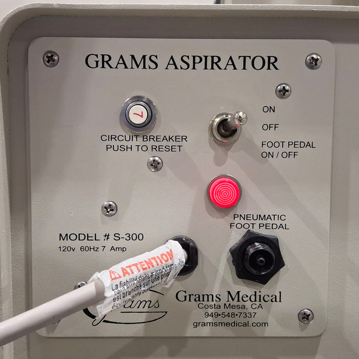 Grams Medical S-300 Grams Aspirator