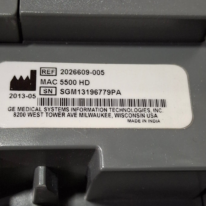 GE Healthcare MAC 5500 HD ECG without CAM Module