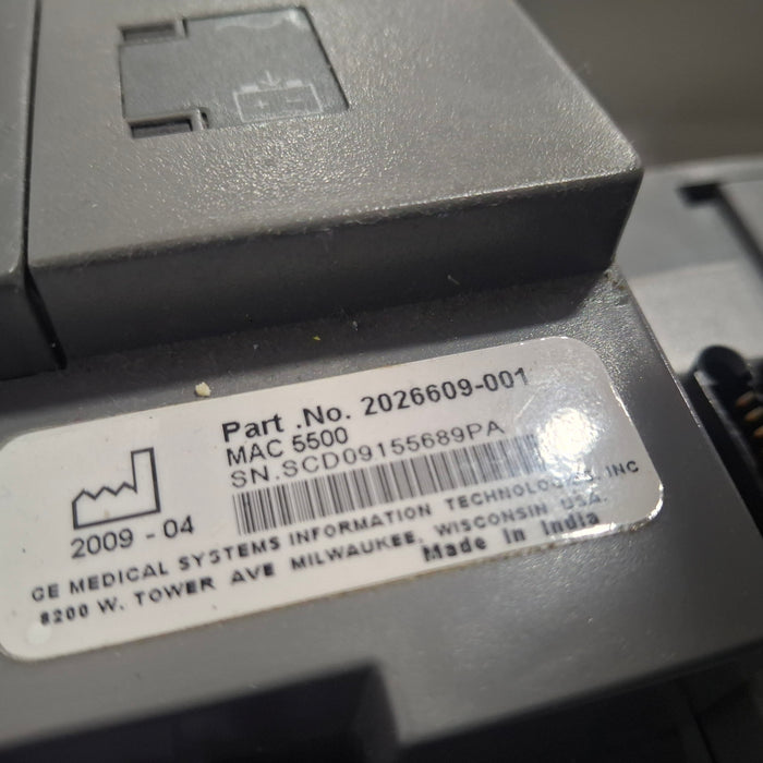 GE Healthcare MAC 5500 ECG without CAM Module